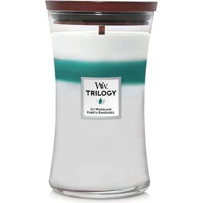 WoodWick Trilogy Icy Woodland 609,5 g