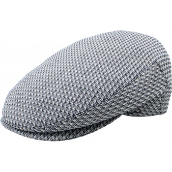 Letní bekovka z bavlny modrobílý vzor Carlsbad Hat