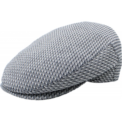 Letní bekovka z bavlny modrobílý vzor Carlsbad Hat