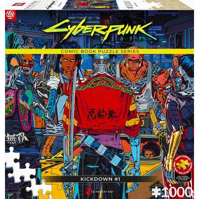 Good Loot Comic Book Cyberpunk 2077 Kickdown 1000 dílků
