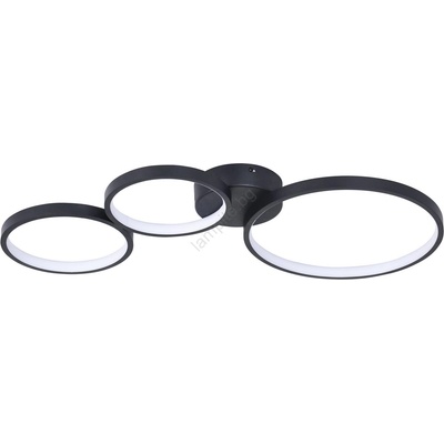 Polux Led Плафониера flamenco led/33w/230v 4000k черен (sa2289)