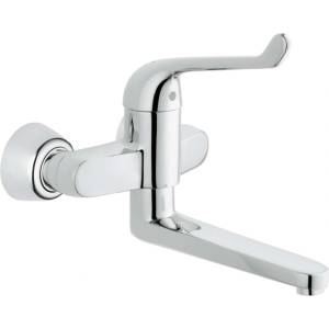 GROHE Eurosmart Care - Смесител за мивка с лост, хром 32793000 (32793000)