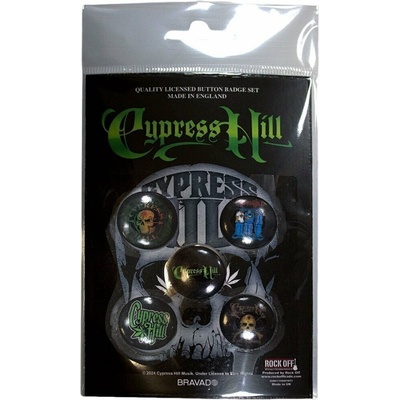 Cypress Hill Logos Odznak 25 mm