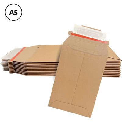 Kartonové obálky Rapidpack 175 x 250 mm hnědé 25 kusů