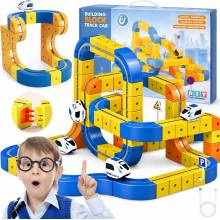 Bedee Magnetické kocky 3D stavebnica 107 dielov
