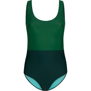 INASKA Дамски бански костюм INASKA Women's Swimsuit Pure Swimsuit - Dark Green / Moss Green - размер L (150-6070-0313)