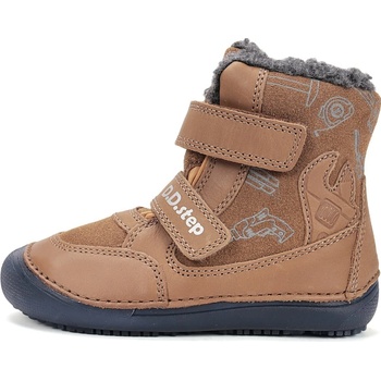 D.D.Step zimní boty W063-52130A chocolate