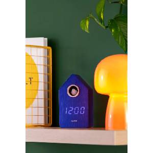 Karlsson Будилник с кукувичка Karlsson Cuckoo LED 16 cm (KA6070BL) Будилник