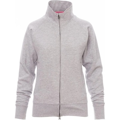 PAYPER panama+ lady melange 000396-p093 / Дамски суитшърт с цип по цялата дължина - меланж сив s (000396p09313001s)