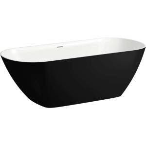 Laufen Lua - Вана 170x75 см, матово черно/бяло H2200820680001 (H2200820680001)