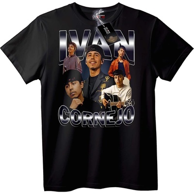 Тениска Ivan Cornejo Music - L, Black
