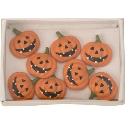 Halloweenske tekvice 8 ks