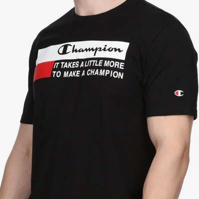 Pánské tričko Champion black/red