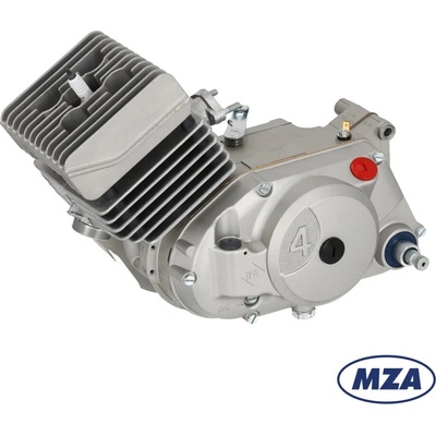 Motor 60ccm, 4-rychlostní, lakovaný (MZA) - Simson S51, SR50