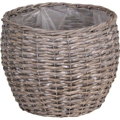 A.H.G. Kvetináč ø 24 cm 28 cm vŕbové prútie hnedý 59-14680-A-GR