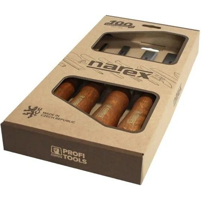 Sada plochých dlát 4dílná WOOD PREMIUM - 6, 12, 20, 26 mm
