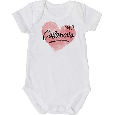 Bohemia Gifts Dětské body s potiskem Malý Casanova