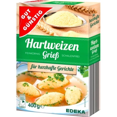G&G Krupice z tvrdé pšenice 400 g