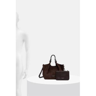 Gianni Chiarini чанта crossbody дамска от велур DUA (BS.9799.CM.PL)