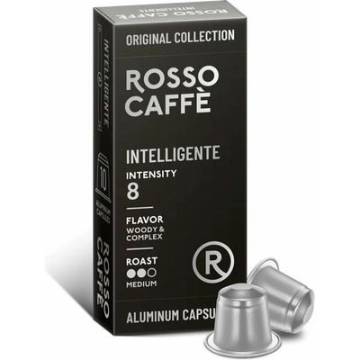 ROSSO CAFFE Intelligente intenzita 8 Nespresso kompatibilní 10 ks