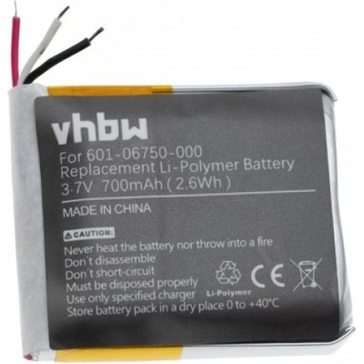 VHBW Baterie pro GoPro Hero 4 Session / Hero 5 Session / CHDHS-101 / CHDHS-501, 700 mAh - neoriginální