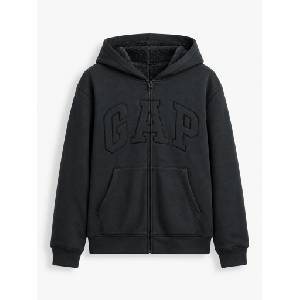 GAP Топъл суитшърт със sherpa и лого GAP GAP | Cheren | МЪЖЕ | XS