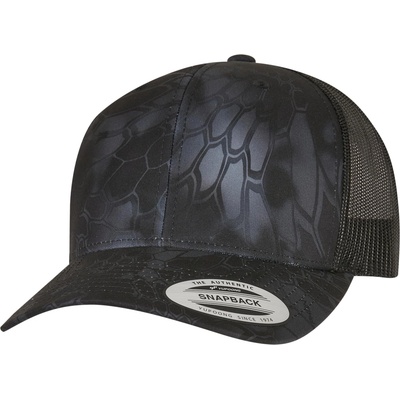 Urban Classics Шапка с козирка YP CLASSICS? KRYPTEK? RETRO TRUCKER CAP typhon one sizeUB-6606KR-03012 - Черен, размер one size