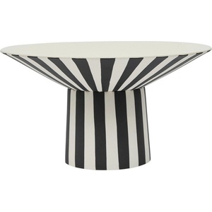 OYOY Living Design Черно-бял/бежова глинена купа ø 30 cm Toppu - OYOY Living Design (L301534)