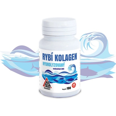 Valknut Rybí Kolagen Hydrolyzovaný 120 kapslí