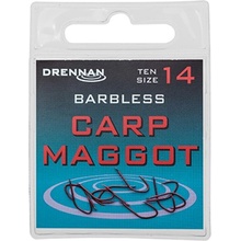 Drennan bez Protihrotu Carp Maggot Barbless vel.14 10ks