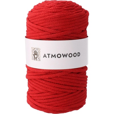 Atmowood priadza 5 mm - červená