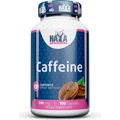 Haya Labs Енергиен бустер HAYA LABS Caffeine 200мг. , 100 капс