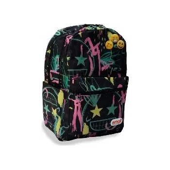 GIM Ученическа раница gim emoji stars