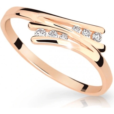 Cutie Jewellery zlatý prsteň so zirkónmi Z6711 1950 10 X 4