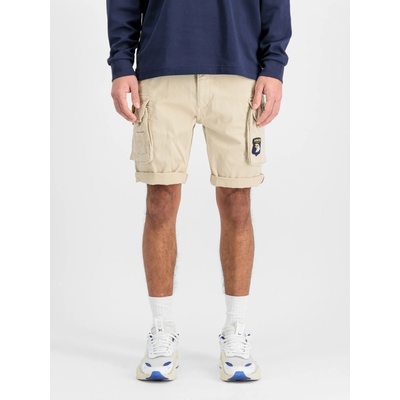 Alpha Industries Šortky Alpha Industries Crew Short Patch vintage white
