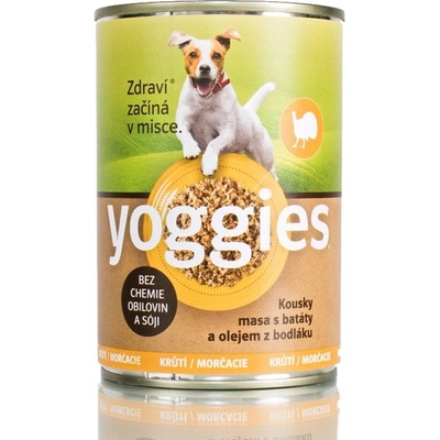 Yoggies krůtí s batáty a bodlákovým olejem 400 g – Zboží Mobilmania