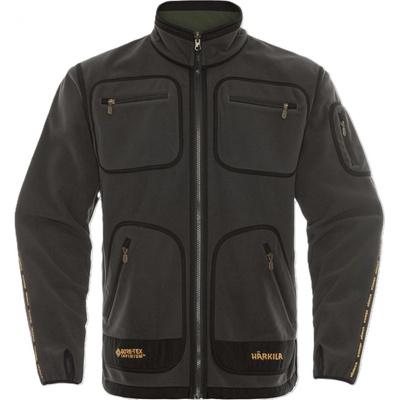 Mikina Härkila Kamko fleece oboustranná Grey/Green – Zboží Dáma