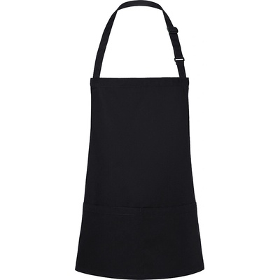 G.Gastro Karlowsky Zástěra s laclem krátká Basic černá D9785596