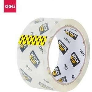Deli Nature Deli PACKING TAPE DELI 37661 48MM*50M TRANSPARENT ACRYLIC PACKAGING 6 ROLLS