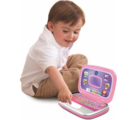 Vtech Prvý notebook ružový CZ