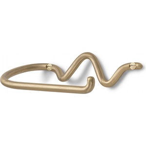 ferm LIVING Държач за тоалетна хартия Curvature месинг (1104263287)