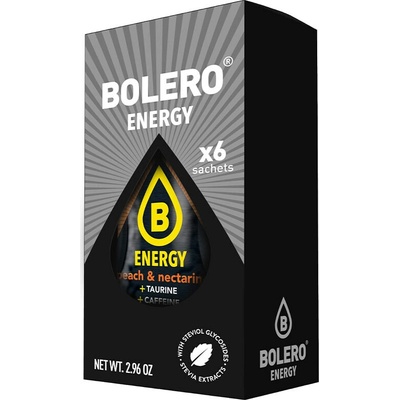Bolero Energy Mix Broskvový nektar 6 x 14 g