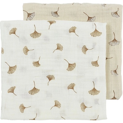 Meyco Mušelínové 70x70 cm Off white/soft sand 2 ks
