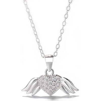 Majya Stříbrný přívěsek s řetízkem TIFFANY 10222