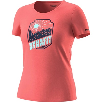 Dynafit Graphic Cotton T Shirt W hot coral