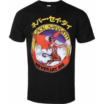 Image 1 of ROCK OFF мъжка тениска Black Sabbath - Обратно Лого - ЧЕРЕН - ROCK OFF - BSTS42MB