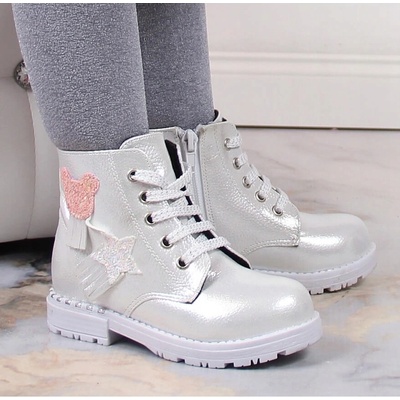 Nazo dětská kotníčková obuv ekologická kůže