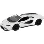 Kinsmart Метална количка Kinsmart - Lamborghini Countach LPI 800-4, 1: 36, бяла (62129)