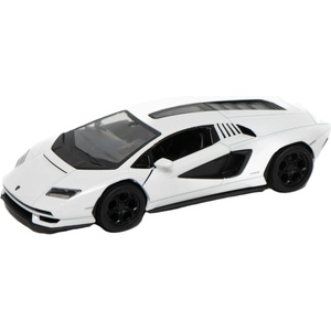 Kinsmart Метална количка Kinsmart - Lamborghini Countach LPI 800-4, 1: 36, бяла (62129)