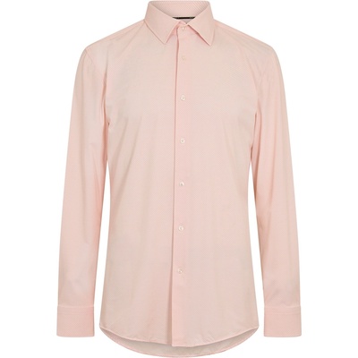 HUGO BOSS Риза с дълъг ръкав Boss Men's P Hank Kent Long Sleeve Oxford Shirt - Dark Orange